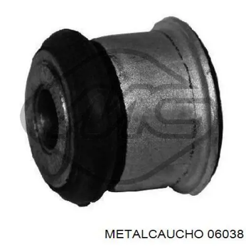 06038 Metalcaucho сайлентблок (подушка передней балки (подрамника))
