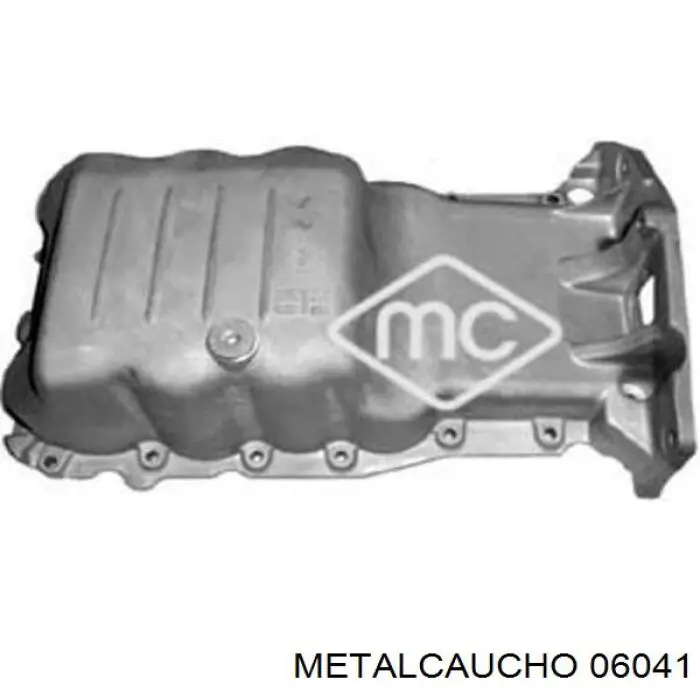 06041 Metalcaucho поддон масляный картера двигателя