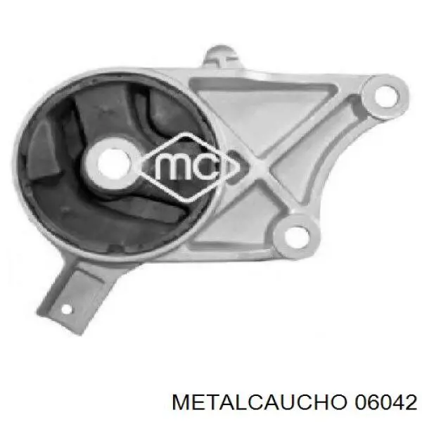 06042 Metalcaucho подушка (опора двигателя правая)