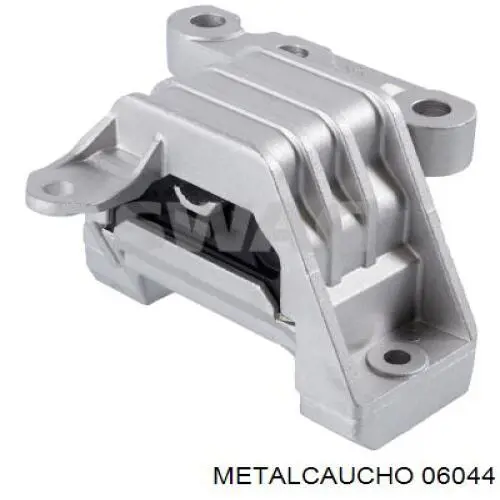 06044 Metalcaucho подушка (опора двигателя правая)