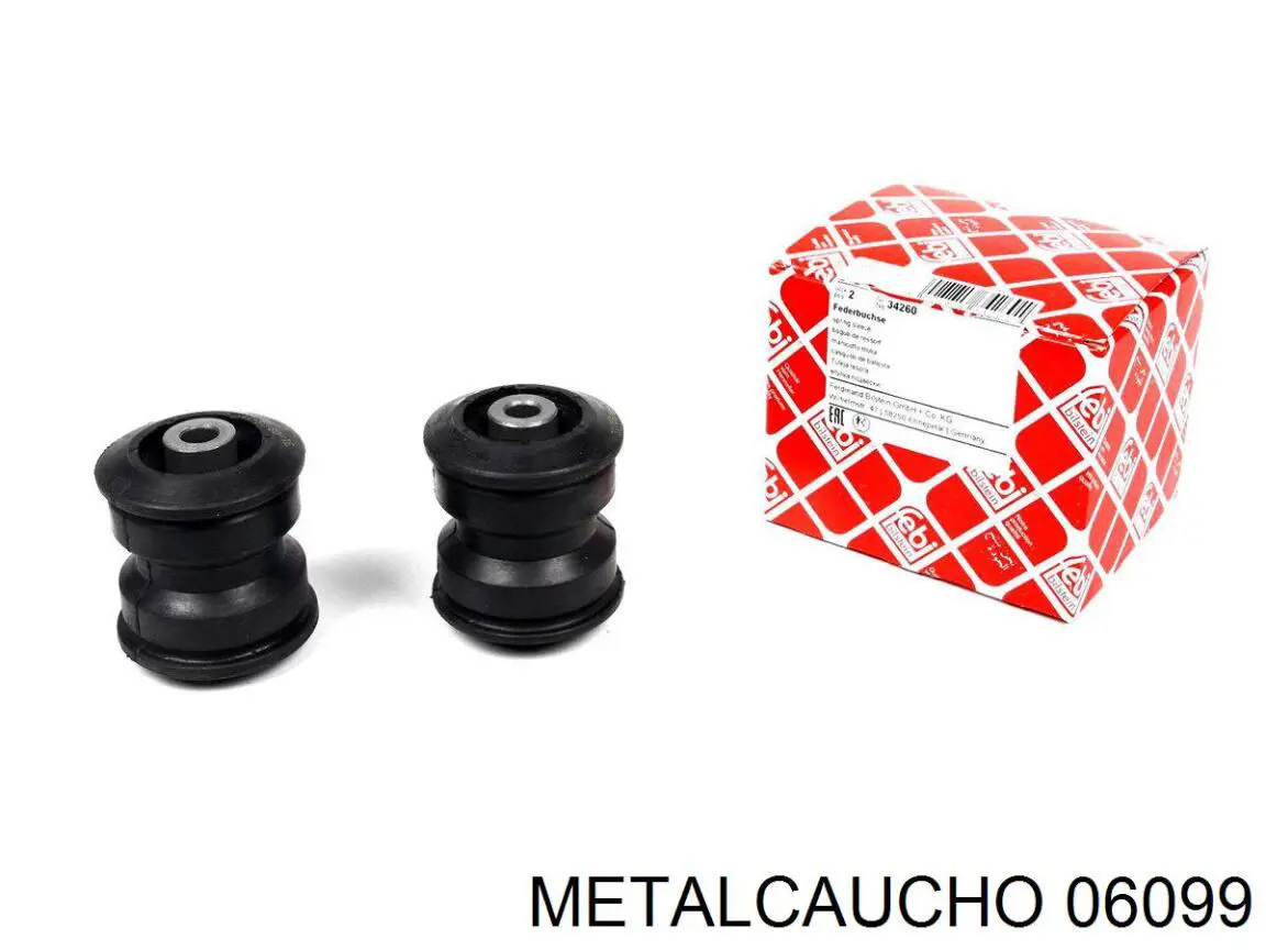 Сайлентблок серьги рессоры 06099 Metalcaucho