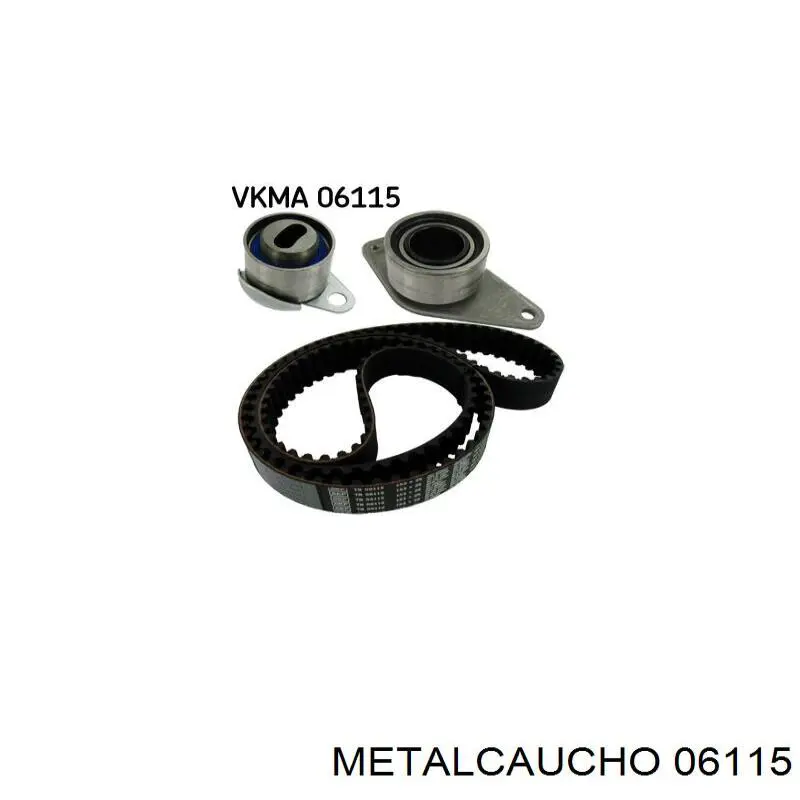 Купить 06115 Metalcaucho Подушка (опора) двигателя левая (сайлентблок)