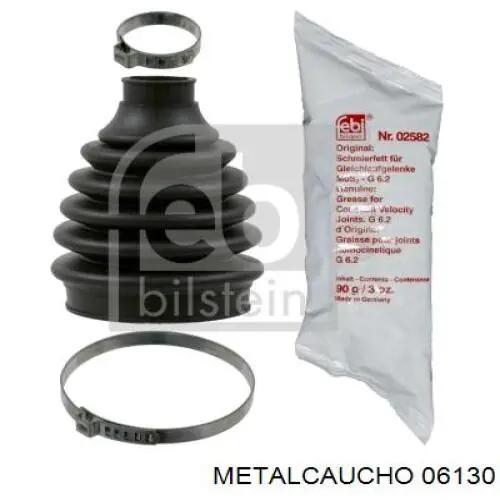 06130 Metalcaucho шкив генератора