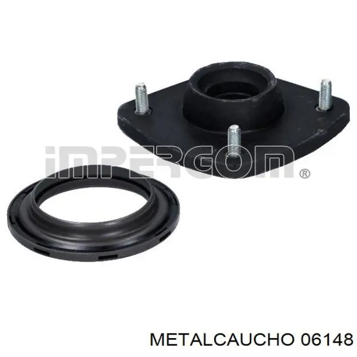 06148 Metalcaucho опора амортизатора переднего