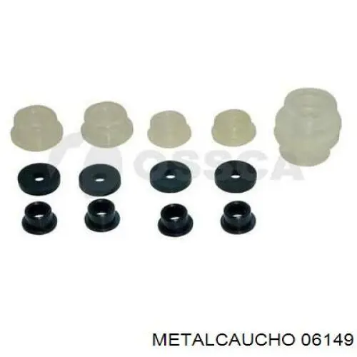 Varillaje Palanca selectora, cambio manual / automático 06149 Metalcaucho