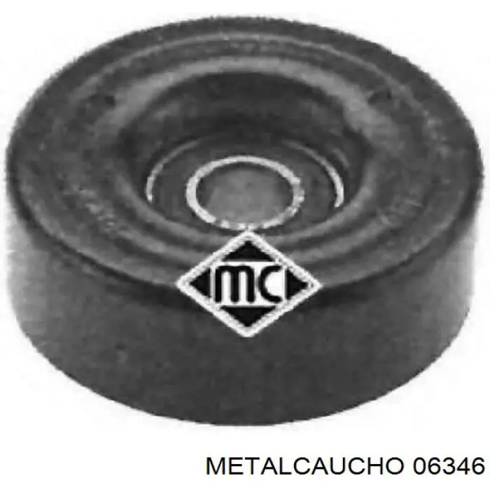 Радіатор охолодження, АКПП 06346 Metalcaucho