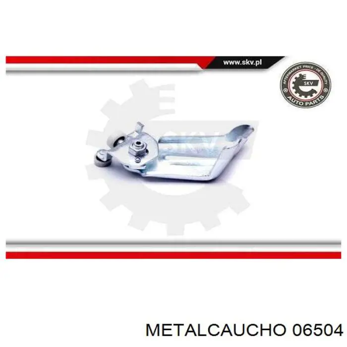 Купить 06504 Metalcaucho Ролик двери боковой (сдвижной) правый верхний