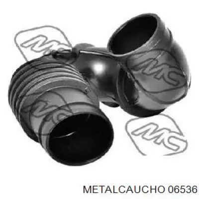 06536 Metalcaucho cano derivado de ar, entrada de filtro de ar