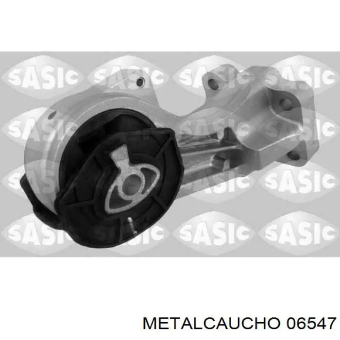 06547 Metalcaucho подушка (опора двигателя левая)