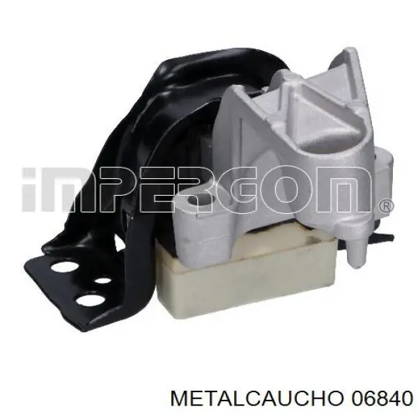 06840 Metalcaucho подушка (опора двигателя правая)