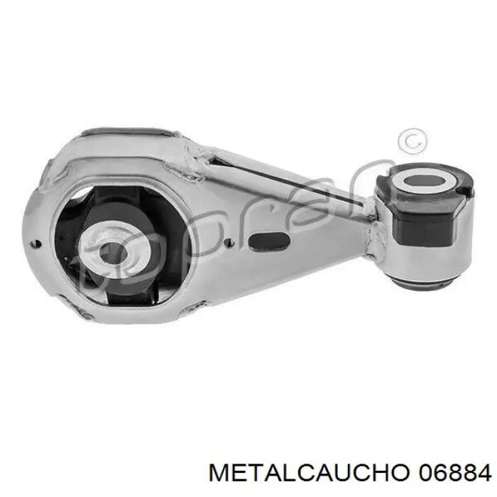 Подушка (опора) двигателя правая верхняя 06884 Metalcaucho