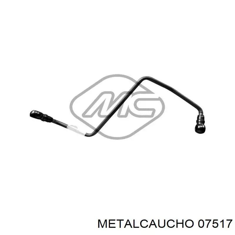 07517 Metalcaucho радиатор