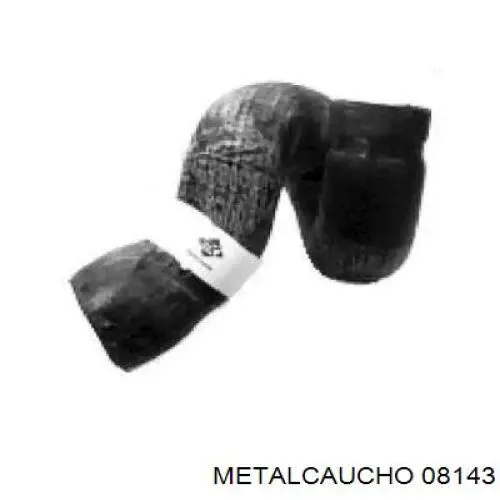 08143 Metalcaucho шланг (патрубок радиатора охлаждения верхний)