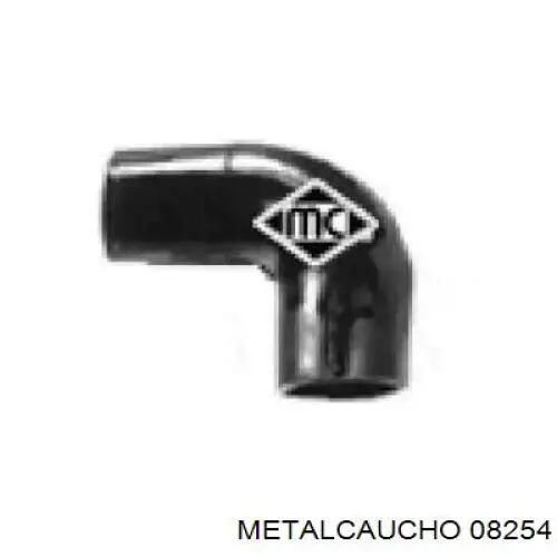 08254 Metalcaucho патрубок вентиляции картера (маслоотделителя)