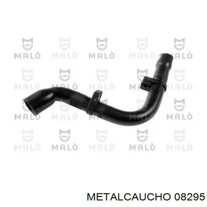 08295 Metalcaucho шланг (патрубок радиатора охлаждения верхний)