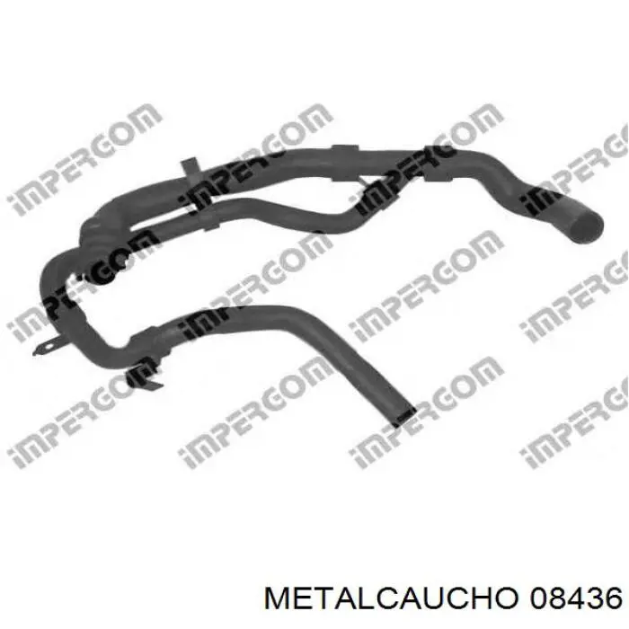00001351V8 Peugeot/Citroen Шланг системы охлаждения