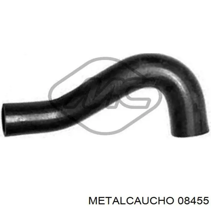 08455 Metalcaucho шланг (патрубок радиатора охлаждения нижний)