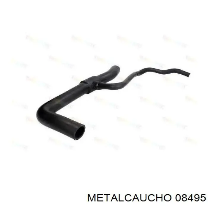 08495 Metalcaucho шланг (патрубок радиатора охлаждения верхний)