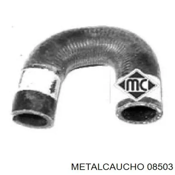 08503 Metalcaucho шланг расширительного бачка верхний