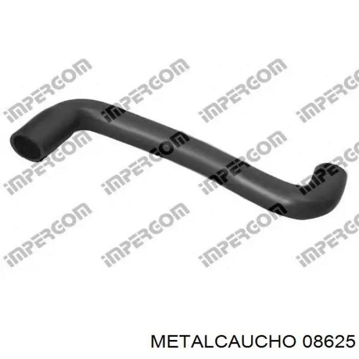 08625 Metalcaucho шланг (патрубок радиатора охлаждения нижний)