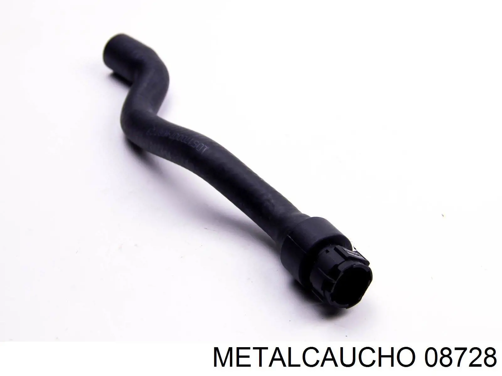 08728 Metalcaucho шланг радиатора отопителя (печки, подача)