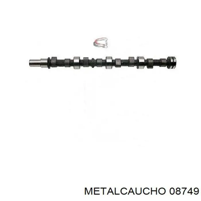 Шланг/патрубок радіатора охолодження, верхній 08749 Metalcaucho