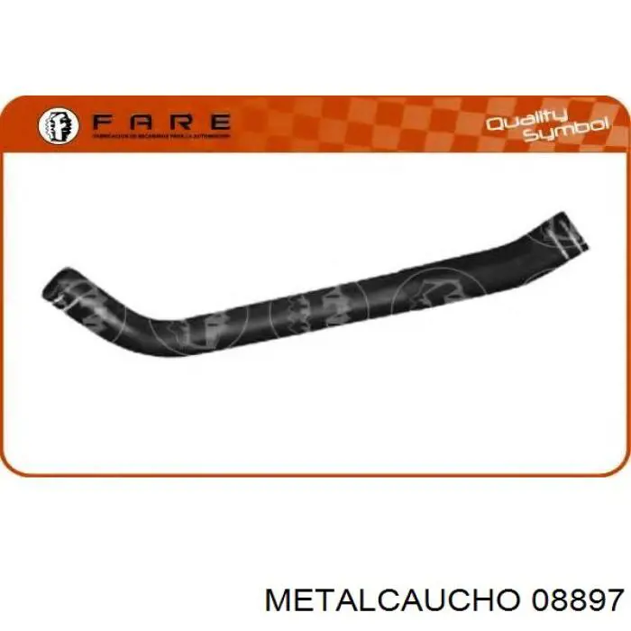 Шланг радиатора охлаждения Metalcaucho 08897 цена, от 12.40 USD