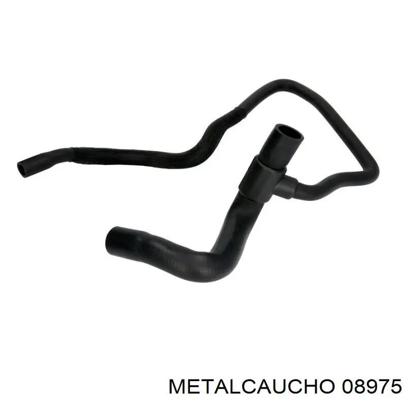 08975 Metalcaucho шланг (патрубок радиатора охлаждения нижний)