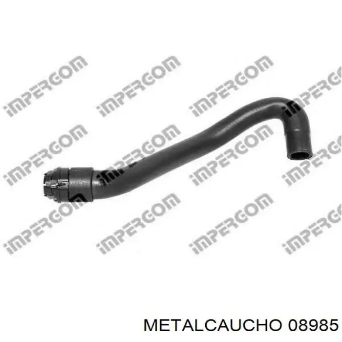 08985 Metalcaucho шланг радиатора отопителя (печки, обратка)