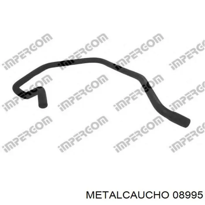 Купить 08995 Metalcaucho Шланг расширительного бачка верхний