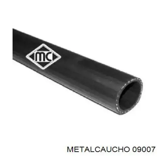 09007 Metalcaucho Шланг системы охлаждения
