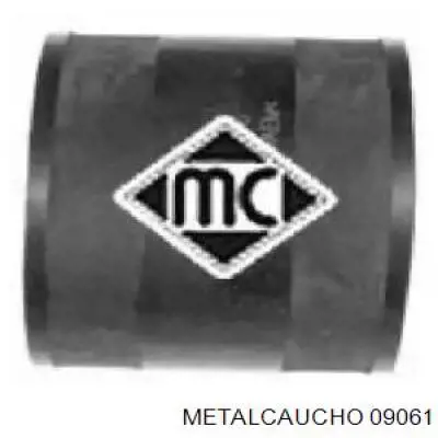 09061 Metalcaucho шланг (патрубок интеркуллера верхний)