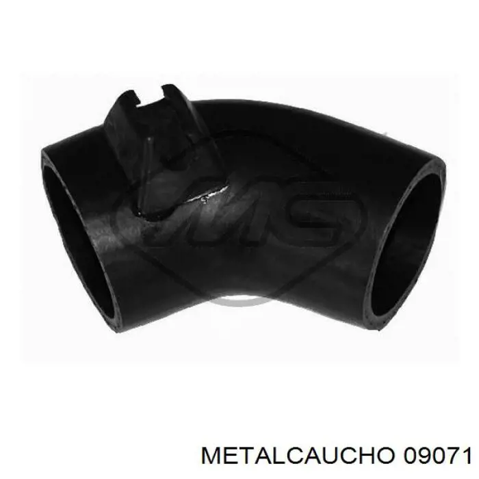 09071 Metalcaucho патрубок воздушный, выход из турбины/компрессора (наддув)