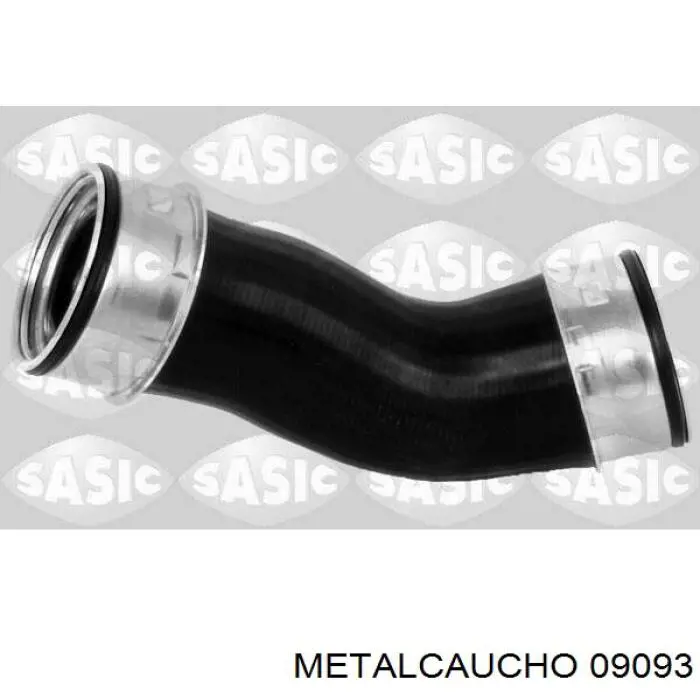 09093 Metalcaucho шланг (патрубок интеркуллера нижний)