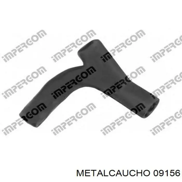 Шланг (патрубок) термостата 09156 Metalcaucho