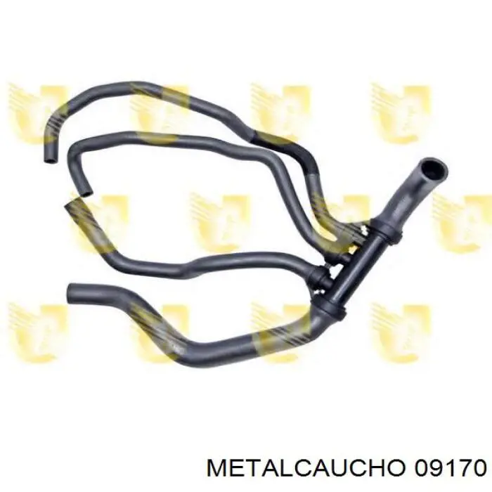 Нижний шлаг радиатора охлаждения 09170 Metalcaucho