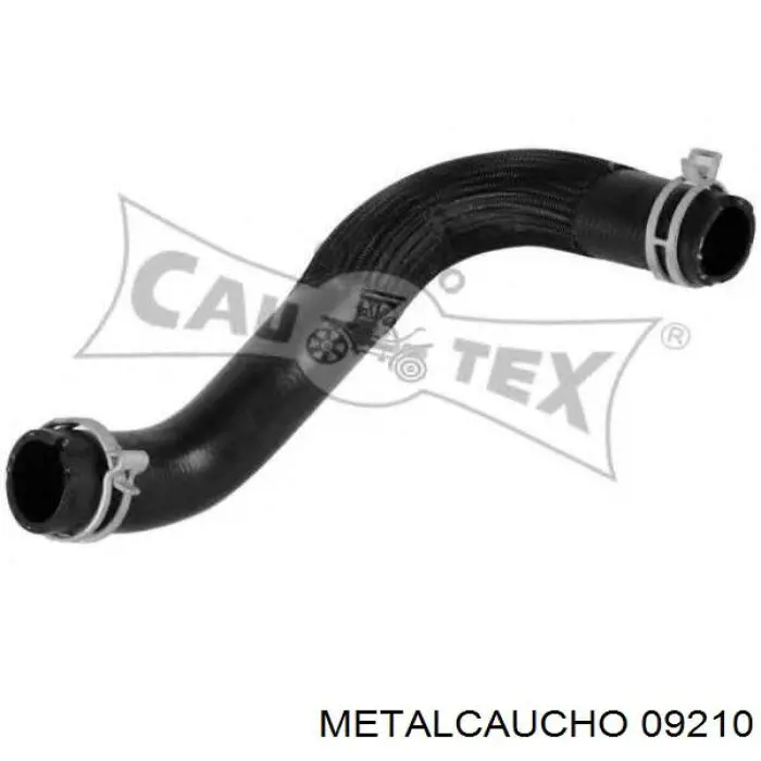 09210 Metalcaucho шланг (патрубок радиатора охлаждения верхний)