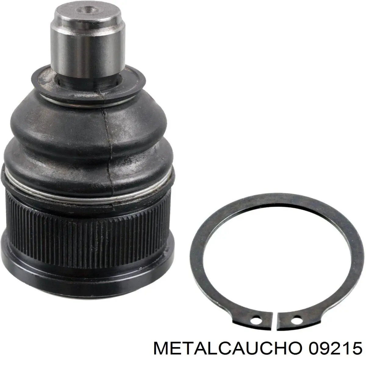 Патрубок радиатора 09215 Metalcaucho