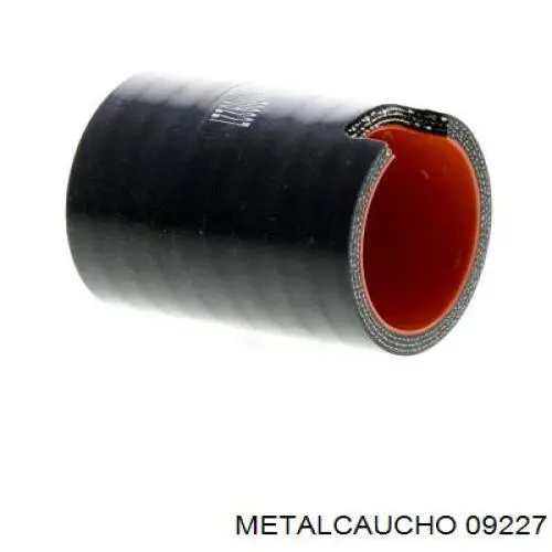 09227 Metalcaucho патрубок воздушный, выход из турбины/компрессора (наддув)