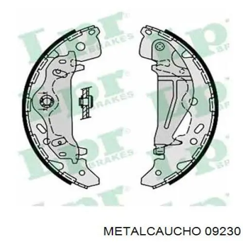 09230 Metalcaucho патрубок воздушный, выход из турбины/компрессора (наддув)