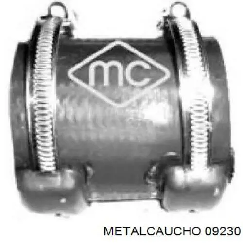 Патрубок воздушный, выход из турбины/компрессора (наддув) Metalcaucho 09230 цена, от 5.39 USD