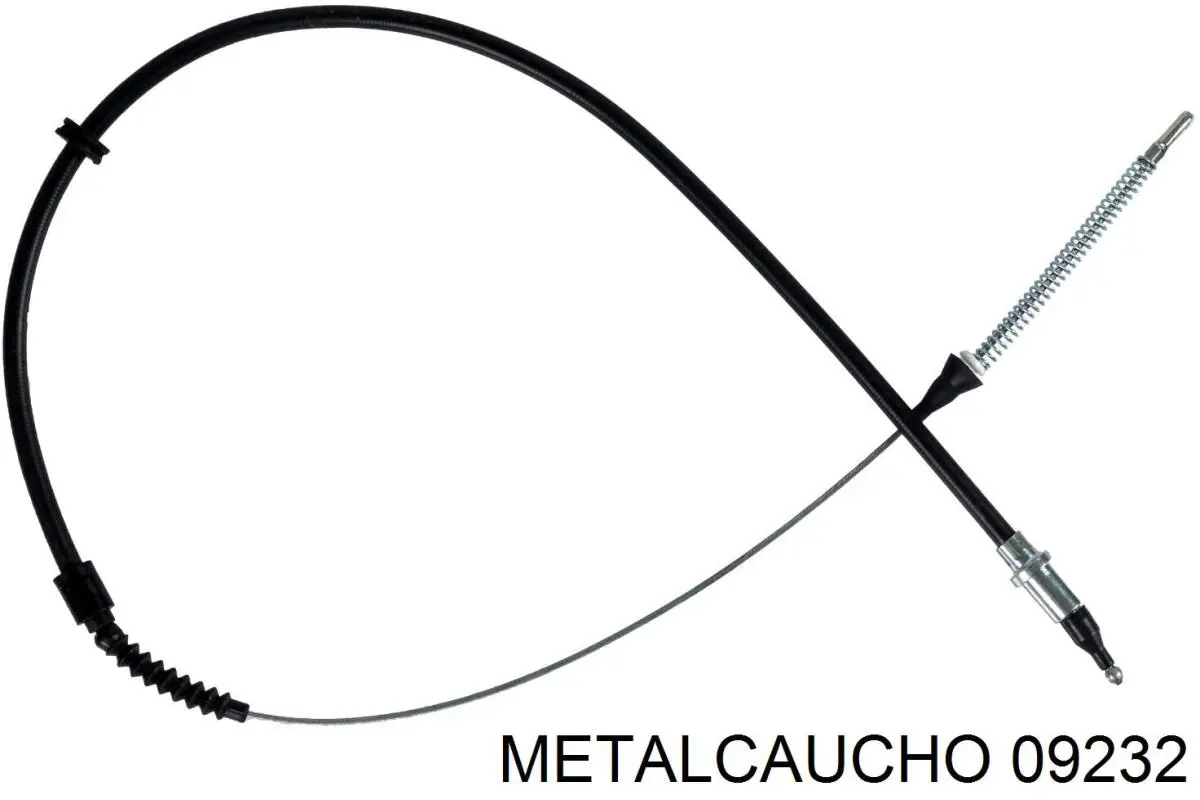 Tubo flexible de aire de sobrealimentación, a turbina 09232 Metalcaucho
