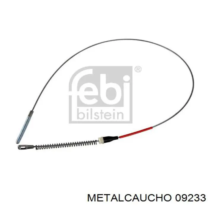 09233 Metalcaucho шланг (патрубок интеркуллера)