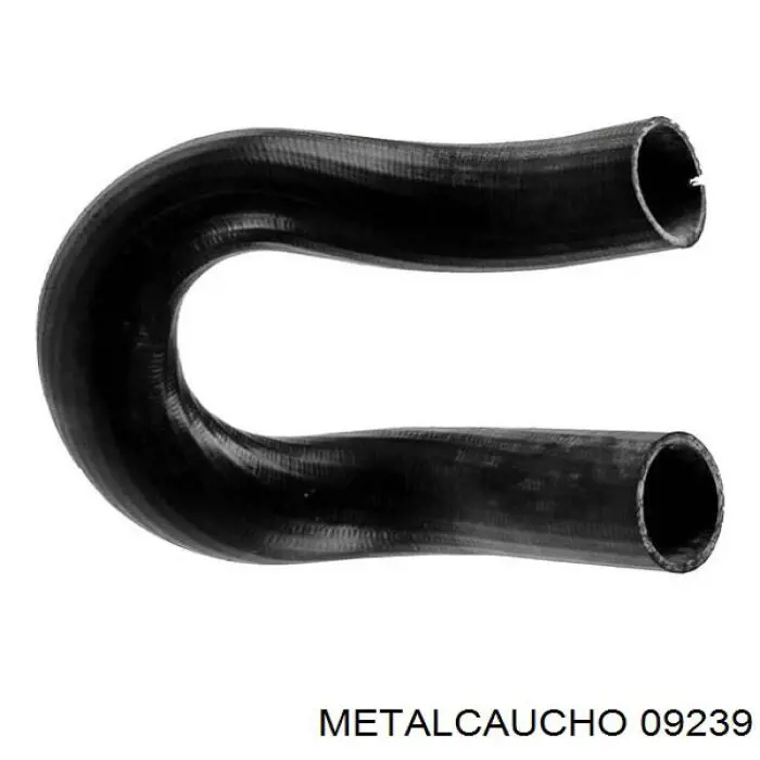 09239 Metalcaucho патрубок воздушный, выход из турбины/компрессора (наддув)