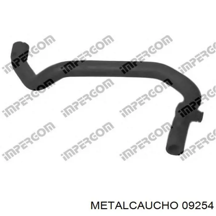 Купить 09254 Metalcaucho Трубопроводы и шланги системы охлаждения