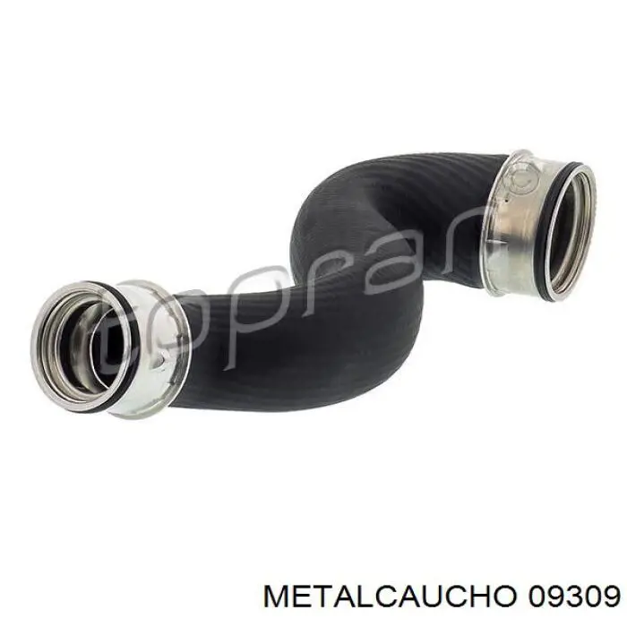 Купить 09309 Metalcaucho Патрубок интеркулера