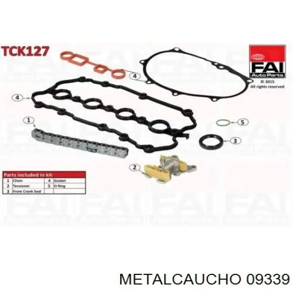  09339 Metalcaucho