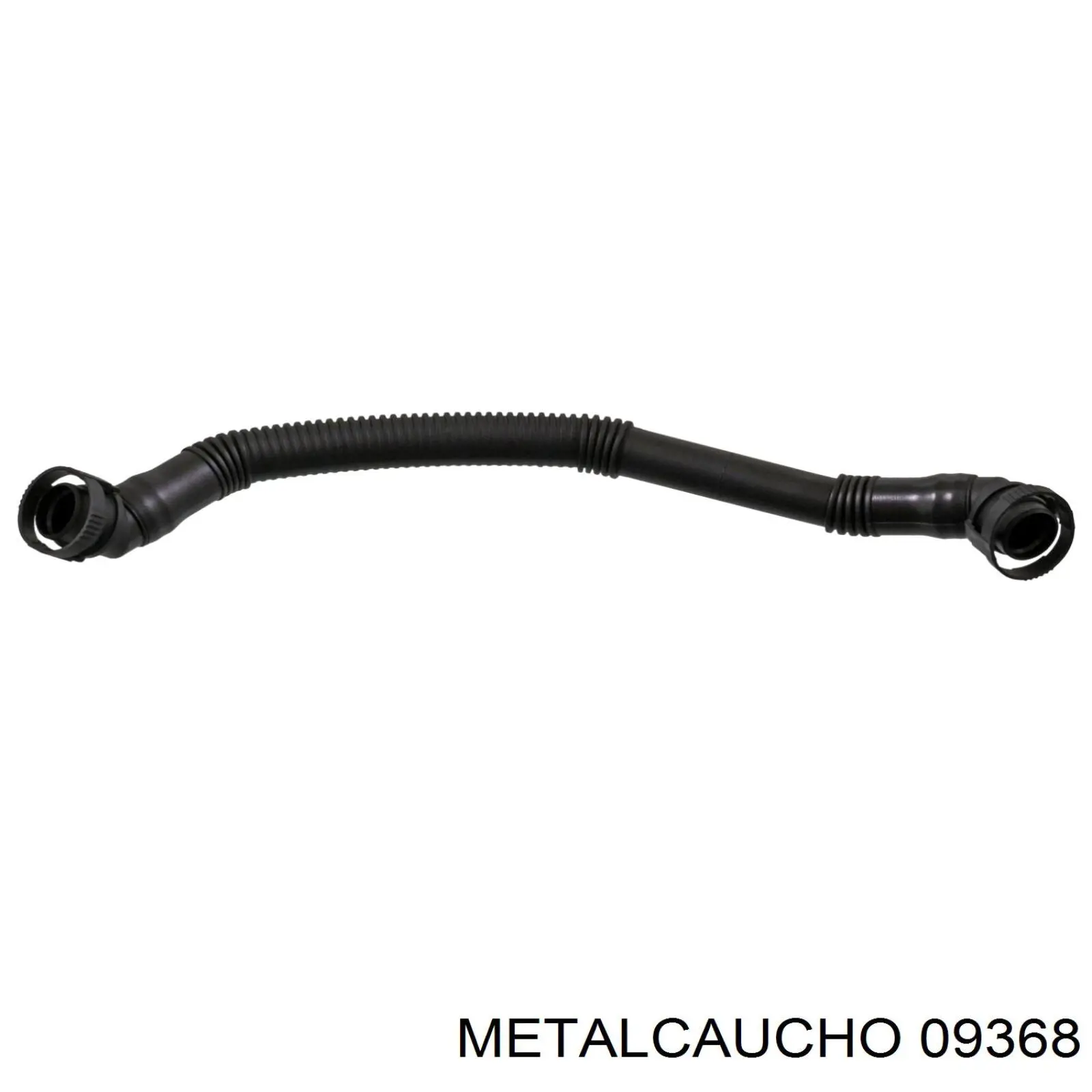 09368 Metalcaucho патрубок системы рециркуляции отработавших газов egr