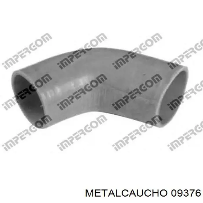 Tubo flexible de aire de sobrealimentación derecho 09376 Metalcaucho