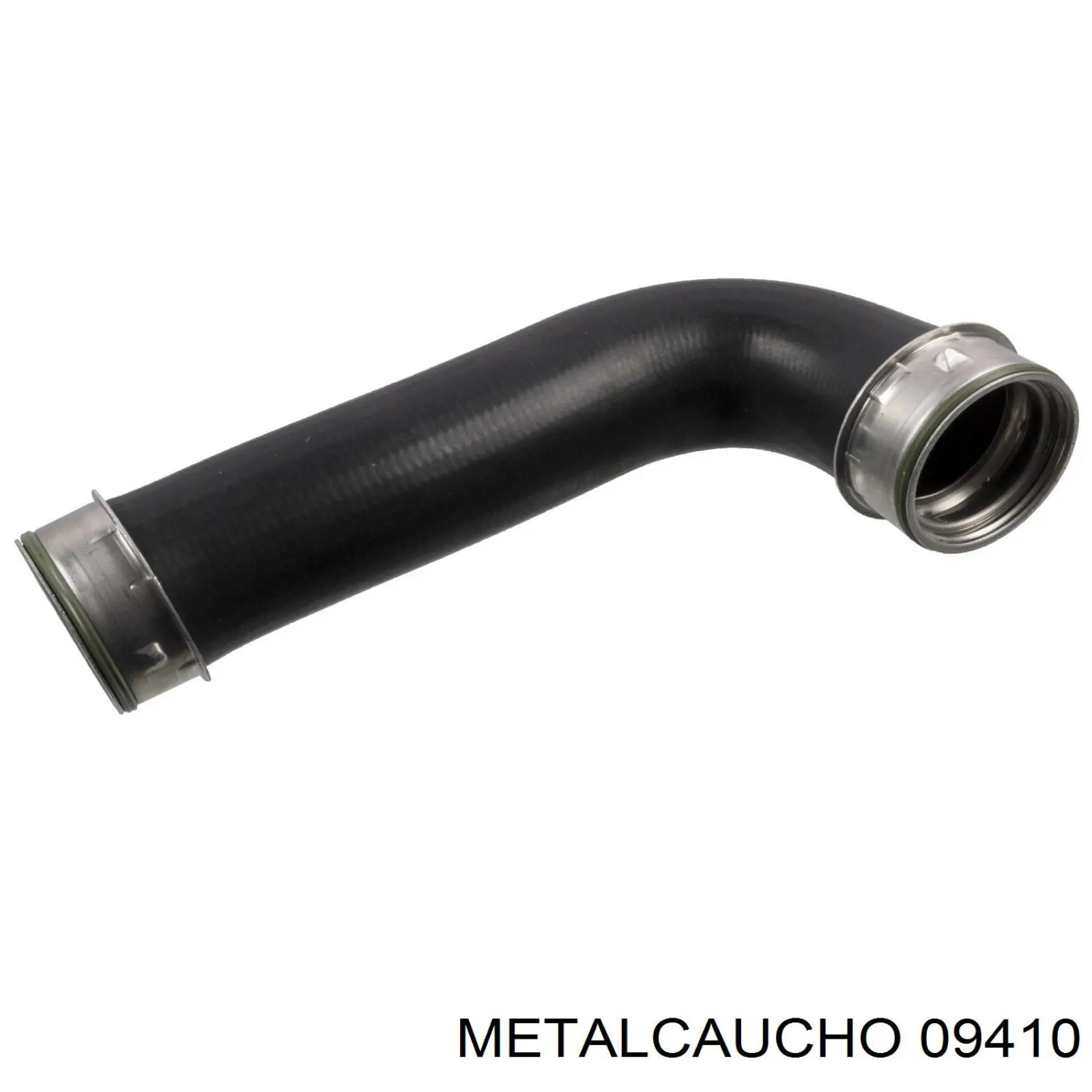 Tubo flexible de aire de sobrealimentación inferior izquierdo 09410 Metalcaucho